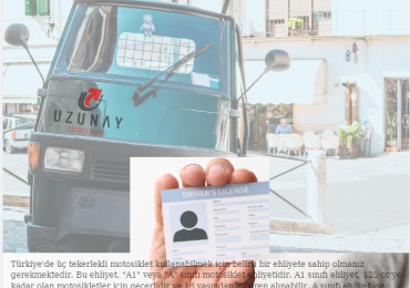 3 Tekerlekli Motor Ehliyet Gerekli mi ?
